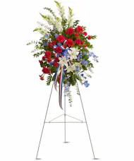 Patriotic Standing Spray