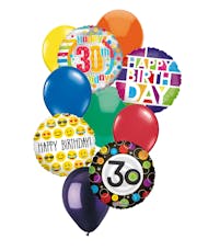 Milestone Birthday Balloon Bouquet