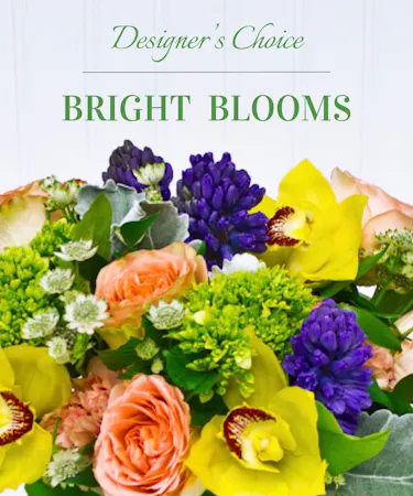 Bright Floral Custom Created Using Farm Fresh Flowers