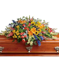 Celebration of Life Casket Spray
