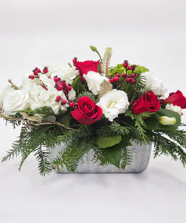 Birch Planter Centerpiece
