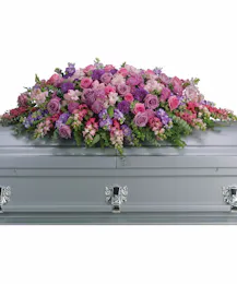 Peaceful Garden Casket Spray
