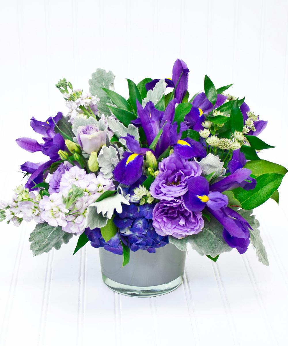 Prudence - Purple Spring Flowers - Westchester NY Delivery