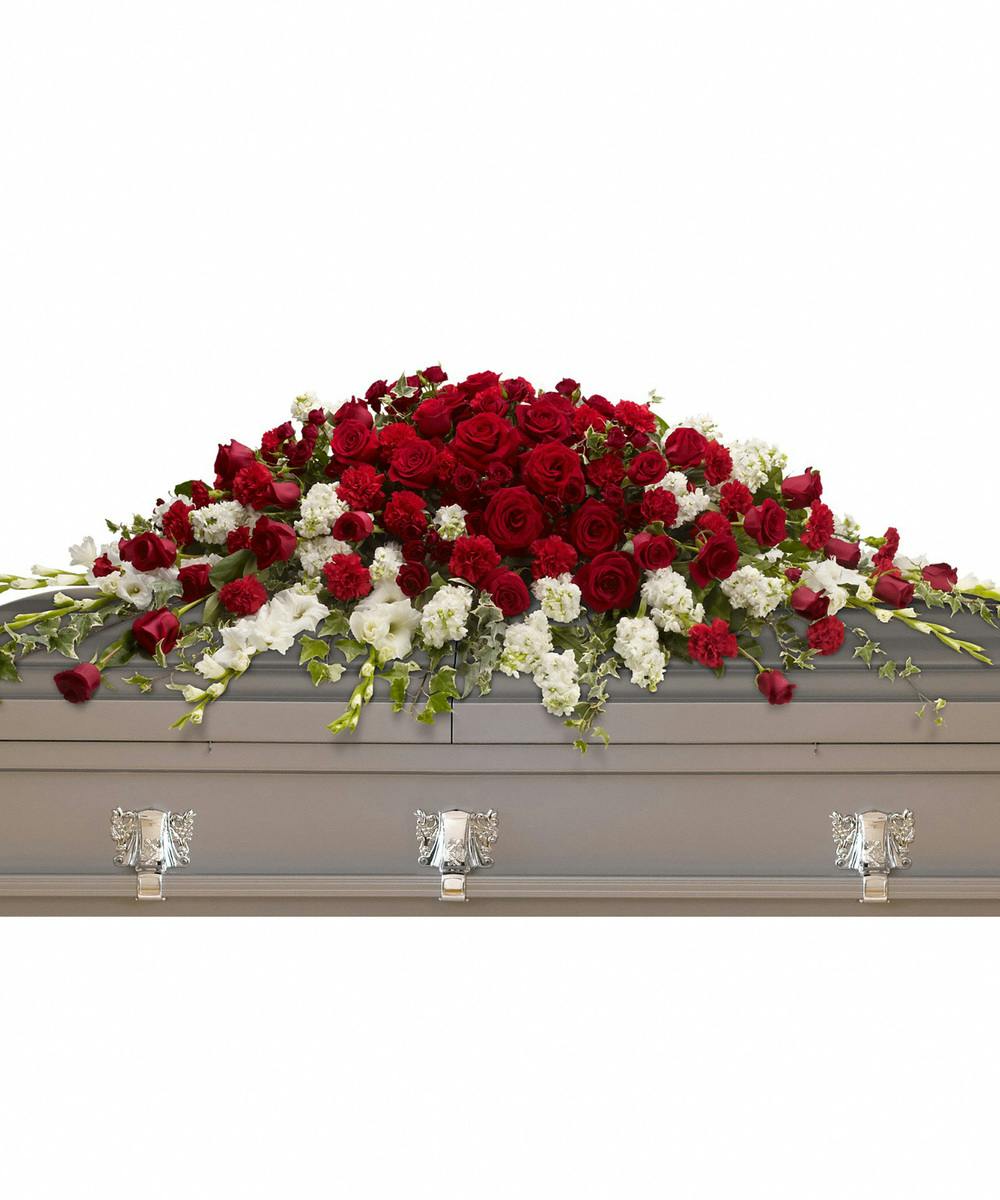 Hope & Honor Casket Spray Funeral Flower Delivery Yonkers