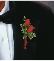 Boutonniere Spray Roses